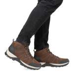 náhled Pánská kotníková obuv RIEKER F6814-22 hnědá W5