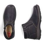 náhled Pánská kotníková obuv RIEKER 05362-00 černá W5