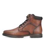 náhled Pánská kotníková obuv RIEKER 13731-22 hnědá W5