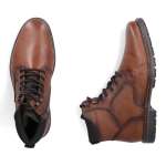 náhled Pánská kotníková obuv RIEKER 13731-22 hnědá W5