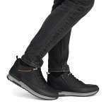 náhled Pánská kotníková obuv RIEKER 16125-00 černá W5