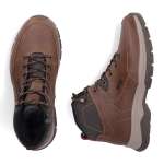 náhled Pánská kotníková obuv RIEKER 30230-22 hnědá W5