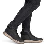 náhled Pánská kotníková obuv RIEKER 37005-00 černá W5