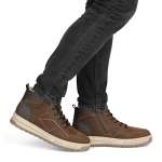 náhled Pánská kotníková obuv RIEKER 38554-23 hnědá W5