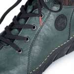 náhled Dámská kotníková obuv RIEKER 55040-54 zelená W5