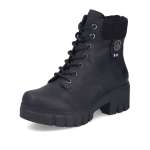 náhled Dámská kotníková obuv RIEKER 74532-00   BLACK   H/W5