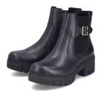 náhľad Dámska členková obuv RIEKER 74560-00 čierna W5