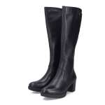 náhled Dámské kozačky RIEKER 77684-00 černá W5