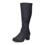 náhled Dámské kozačky RIEKER 77690-00 černá W5