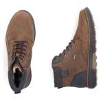 náhled Pánská kotníková obuv RIEKER B3343-26 hnědá W5
