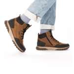 náhled Pánská kotníková obuv RIEKER B9310-22 hnědá W5