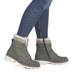 náhled Dámská kotníková obuv REMONTE D0B81-54 zelená W5