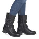 náhled Dámská kotníková obuv REMONTE D1A81-01 černá W5