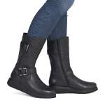 náhled Dámské kozačky REMONTE D3980-00 černá W5