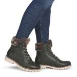 náhled Dámská kotníková obuv REMONTE D8463-52 zelená W5