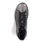 náhled Dámská kotníková obuv RIEKER N0031-90 šedá W5