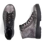 náhled Dámská kotníková obuv RIEKER N0031-90 šedá W5