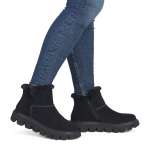 náhled Dámská kotníková obuv RIEKER W2071-00 černá W5