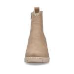 náhled Dámská kotníková obuv RIEKER Y2571-20 béžová W5