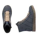 náhled Dámská kotníková obuv RIEKER Y3420-14 modrá W5