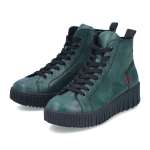 náhled Dámská kotníková obuv RIEKER Y6121-54 zelená W5