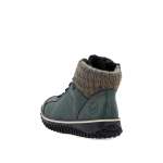 náhled Dámská kotníková obuv RIEKER Z4243-55 zelená W5