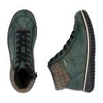 náhled Dámská kotníková obuv RIEKER Z4243-55 zelená W5