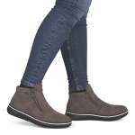 náhled Dámská kotníková obuv RIEKER Z4265-24 hnědá W5