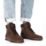 náhled Pánská kotníková obuv RIEKER 32312-25 hnědá W5