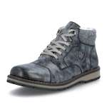 náhled Pánská kotníková obuv RIEKER 38400-15 modrá W5