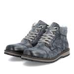 náhled Pánská kotníková obuv RIEKER 38400-15 modrá W5