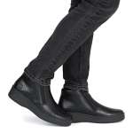 náhled Pánská kotníková obuv RIEKER 38655-00 černá W5