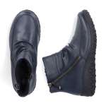 náhled Dámská kotníková obuv RIEKER 59585-14 modrá W5