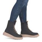 náhled Dámská kotníková obuv RIEKER 70404-01 černá W5