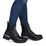 náhled Dámská kotníková obuv RIEKER 72620-00 černá W5