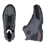 náhled Pánská kotníková obuv RIEKER B6800-40 šedá W5