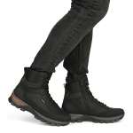 náhľad Pánska členková obuv RIEKER B6805-00 čierna W5