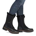 náhled Dámské kozačky REMONTE D0B82-00 černá W5