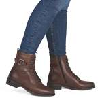 náhled Dámská kotníková obuv REMONTE D0F72-23 hnědá W5