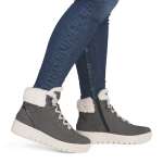 náhled Dámská kotníková obuv REMONTE D3B72-45 šedá W5
