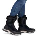 náhled Dámská kotníková obuv RIEKER W3972-00 černá W5