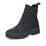 náhled Dámská kotníková obuv RIEKER Y0212-00 černá W5