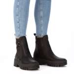 náhled Dámská kotníková obuv RIEKER Y0212-00 černá W5