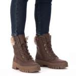 náhled Dámská kotníková obuv RIEKER Y0230-24 hnědá W5