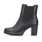 náhled Dámská kotníková obuv RIEKER Y2580-00 černá W5