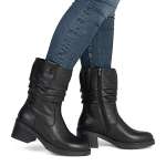 náhled Dámská kotníková obuv RIEKER Y5257-00   BLACK   H/W5