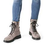 náhled Dámská kotníková obuv TAMARIS 25918-43-483 béžová W5