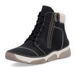 náhled Dámská kotníková obuv RIEKER 45931-00 BLACK H/W6