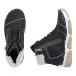 náhled Dámská kotníková obuv RIEKER 45931-00 BLACK H/W6