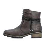 náhled Dámská kotníková obuv RIEKER 77263-25 BROWN H/W6
